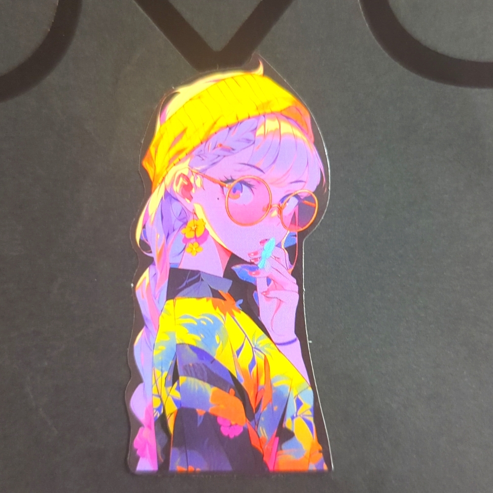 Anime sticker